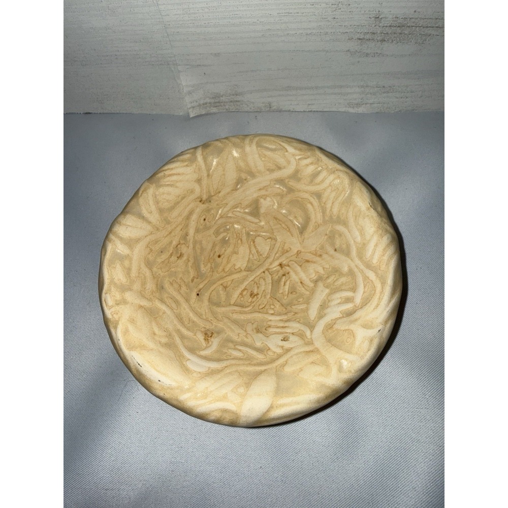 Ceramic Spaghetti Noodle , Twig‎ Nest Soap Dish Plant Holder Vtg